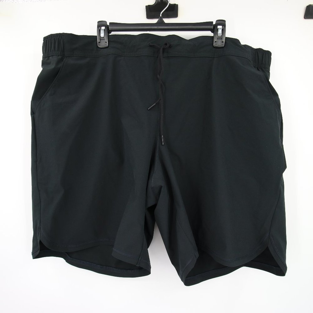 NWOT Lands End Swim Shorts Outdoor Black Surf Size 22W